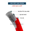 Cuộn dây 3 lớp bọc nhựa đỏ phi 15