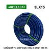 Cuộn dây 3 lớp bọc nhựa xanh phi 15