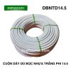 Cuộn dây dù bọc nhựa trắng phi 14.5