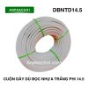 Cuộn dây dù bọc nhựa trắng phi 14.5