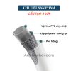 Cuộn dây dù bọc nhựa trắng phi 14.5