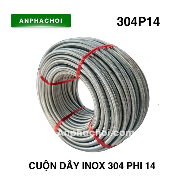 Cuộn dây inox 304 phi 14
