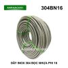 Cuộn ống inox 304 bọc nhựa phi 16