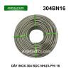 Cuộn ống inox 304 bọc nhựa phi 16
