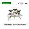 Máy vào ty+ốc+chụp thân đen
