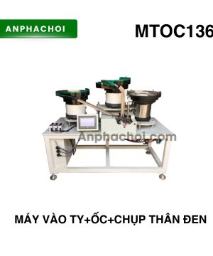Máy vào ty+ốc+chụp thân đen
