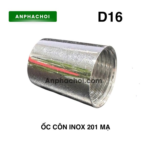 Ốc côn inox 201 mạ