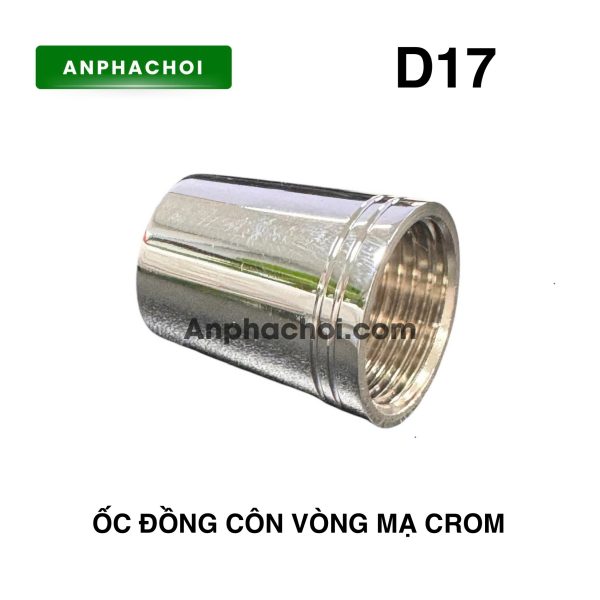 Ốc đồng côn vòng mạ Crom