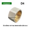Ốc đồng vát mạ Niken bắn sần 22.5