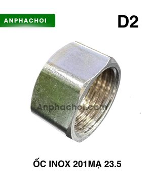 Ốc inox 201 mạ 23.5