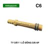 Ty dây 1 lỗ đồng dài 6p