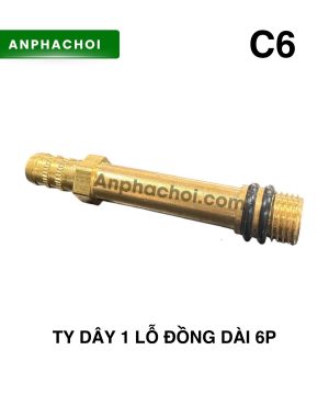 Ty dây 1 lỗ đồng dài 6p
