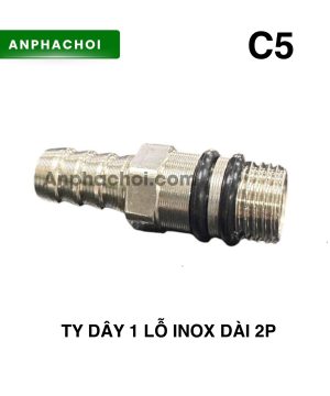 Ty dây 1 lỗ inox dài 2p