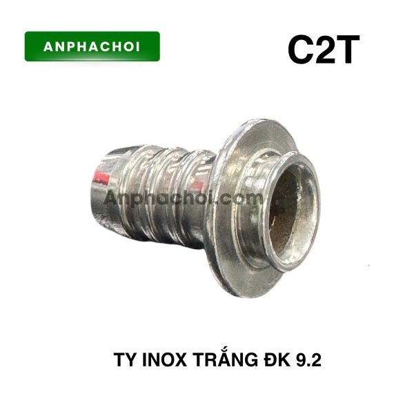 Ty inox trắng ĐK 9.2